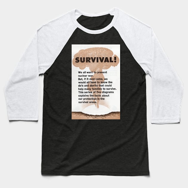 Survival Baseball T-Shirt by MichaelaGrove